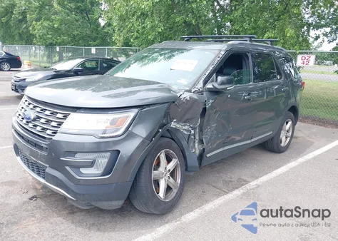 2017 Ford Explorer Xlt from USA, damaged, VIN 1FM5K8D84HGC80115